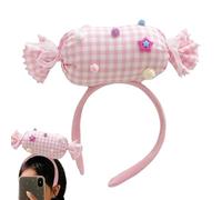 Accessoires Cheveux Candy | Bandana Coloré 3D pour Fête | Serre-Tête Confortable pour Halloween Anniversaire Amis | Tenue Noël Fashion Cheveux