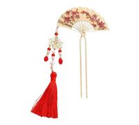 Accessoires Cheveux Chinois Mini Eventail Métal Cheo Antique | Bâton à cheveux pour chignon long et épais pour maison, bureau, école, voyage, extérieur, fête d'anniversaire, mariage