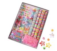 Accessoires Cheveux Fille Élastiques Coiffure Colorés Anniversaire Vacances