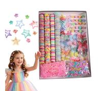 Accessoires Cheveux Fille Enfant Élastiques Coiffure Colorés Anniversaire