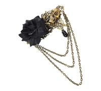 Accessoires cheveux pour femme de style steampunk Crâne rose vintage | Épingles et broches de style steampunk Pour Des Représentations Scéniques Et Des Spect