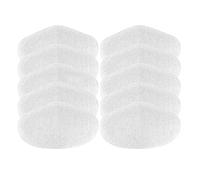 Accessoires Chiffon De Nettoyage Lavable, Compatible Avec Polti, Compatible Avec Vaporetto, PAEU0332 Chiffons De Rechange For Aspirateur Vapeur(10pcs)