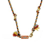 Accessoires Collier Evil Eye pour Les Femmes Les Hommes, Lucky Eye Rainbow Evil Eye Eye Prendant Collier Tressé Collier de chaîne de Corde, Collier Evil Eye, Tour de Cou Evil Eye, Collier Evil Eye