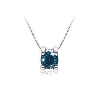 Accessoires - Collier Pendentif Moissanite 1ct Coupe D Couleur D pour Femmes, A