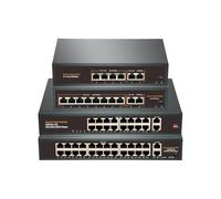 Accessoires, compatible avec Gadinan, commutateur Ethernet standard Gigabit 100 Mbit/s/1000 Mbit/s 4/8/16/24 ports 52 V POE for kit de caméra IP NVR/AP sans fil/caméras de vidéosurveillance(8 Ports)