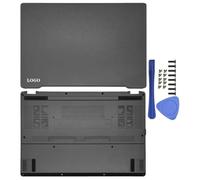 Accessoires Compatible avec Ordinateur Portable Coque arrière de Rechange Compatible avec Ordinateur Portable de Jeu Compatible avec la série 14 GA401 GA401Q Gris Blanc(Grey AD Cover)