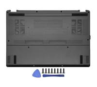 Accessoires Compatible avec ordinateur portable, coque arrière LCD, repose-paume, coque inférieure Compatible avec ordinateurs portables compatibles série 14 GA401 GA401Q, gris et blanc(GREY D COVER)