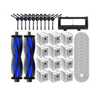 Accessoires Compatibles Avec Ecovacs Deebot Mini, Brosse Principale, Filtre Hepa, Sac À Poussière, Pièces De Rechange En Tissu De Vadrouille(Beige)