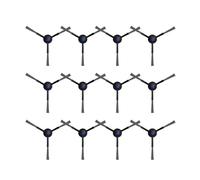 Accessoires compatibles avec l'aspirateur Ecovacs Floor Sweeper Mate X, pièces détachées, brosse latérale principale, chiffon de nettoyage, filtre, sac à poussière de remplacement(Set-15)