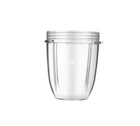 Accessoires compatibles avec le gobelet mélangeur Nutribullet de 532 ml (18 oz), ensemble de tasses et de récipients de rechange transparents for extracteur de jus