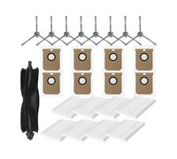 Accessoires compatibles avec les aspirateurs robots Eufy Clean L50/L50 SES, L60/L60 SES, L60 Hybrid, G50/G50 Hybrid, brosse latérale principale et sac à poussière(Set-5)