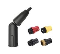 Accessoires compatibles avec les aspirateurs vapeur Kärcher : buses et têtes de brosse de nettoyage for les modèles SC et SI.(Light Grey)