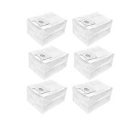 Accessoires compatibles avec XMI Roidmi EVA Robot aspirateur autonettoyant SDJ06RM Brosse latérale principale Filtre Hepa Sacs à poussière Chiffon de vadrouille(Set16)