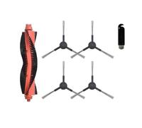 Accessoires, Compatibles for Karcher, RCV 3 Robot Aspirateur Pièces De Rechange Rouleau Brosse Latérale Filtre Vadrouille Tissu Outil Brosses Remplacer(Set12)