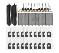 Accessoires, Compatibles for MOVA, Z50 Ultra Robot, Pièces D'aspirateur, Rouleau Principal, Brosse Latérale, Filtre, Sac À Poussière, Compatible for Tricut, Remplacement Du Tissu(Beige)