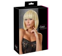 Accessoires Cottelli - Perruque blonde claire ajustable mi-longue, blond clair