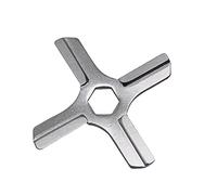 Accessoires Couteau de hachoir à viande, lame de hachoir en acier inoxydable, pièces de rechange compatibles avec Moulinex HV3/KRUPS F402 Daewoo, appareil de cuisine 3 pièces