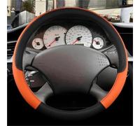 Accessoires Couverture De Volant Protection Intérieure Voiture Antidérapante Pour Ford Pour Focus MK1 Toute la saison(Orange circle)