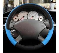 Accessoires Couverture De Volant Protection Intérieure Voiture Antidérapante Pour Ford Pour Focus MK1 Toute la saison(Blue circle)