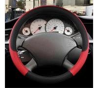 Accessoires Couverture De Volant Protection Intérieure Voiture Antidérapante Pour Ford Pour Focus MK1 Toute la saison(Red circle)