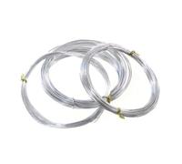 Accessoires création fil aluminium pour bijoux 2 mm 5 mètres Argenté