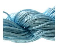 Accessoires création Fil Nylon 1 mm pour Bracelet shamballa écheveau 24 mètres Bleu Ciel