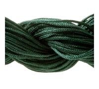 Accessoires création Fil Nylon 1 mm pour Bracelet shamballa écheveau 24 mètres Emeraude