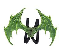 Accessoires d’ailes de dragon pour costume de cosplay, ailes décoratives pour fête du Mardi Gras, ailes de dragon légères en mousse PU avec ceinture réglable pour Halloween et (Ailes simples en