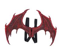 Accessoires d’ailes de dragon pour costume de cosplay, ailes décoratives pour fête du Mardi Gras, ailes de dragon légères en mousse PU avec ceinture réglable pour Halloween et (Ailes simples en