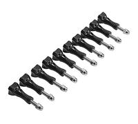 Accessoires d'adaptateur de montage sur trépied, 10 pièces/ensemble de bouton de forme compacte pour adaptateur de montage sur trépied avec écrou pour compatible avec les accessoires GoPro