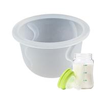 Accessoires d'allaitement | Bol d'aspiration portable de rechange pour tire-lait - Tasses en silicone pour collecteur de lait pour bébé, voyage, alimentation à domicile, travail, hôpital