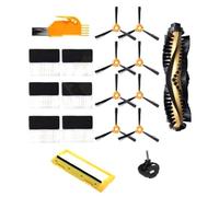 [Accessoires d'appareils ménag]ers AD-18 PCS PHOTH PHOTH PHOTOS PRINCIPLES Cadre Cover Filtre de roue de roulette pour ECOVACS DEEBOT 600 601 605 710 N79 N79S Épargne-aspirateur [Remplaçable]