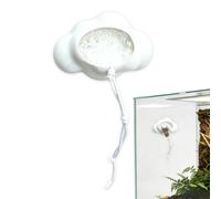 Accessoires d'araignée - lieu de repos en forme de avec ventouses | lieu de repos en forme de nuage, fixation à ventouse, accessoire de terrarium compact, offre un endroit de repos pour