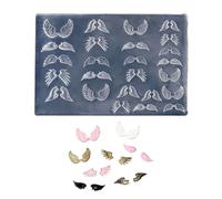 Accessoires d'art - Moules en forme d'ailes pour ongles - Moules de décoration pour manucure délicate - Forme d'aile d'ange