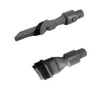 Accessoires d'aspirateur à brosse longue et plate, buse d'aspiration deux en un, Compatible avec Dreame V8 V9 V9P V10 XR V11 V12 T10 T20 T30(2PCS Brush-b)