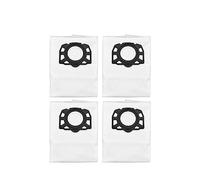 Accessoires d'aspirateur collecteur de sac à poussière Compatible for Karcher WD4 WD5 WD6 MV4 MV5 MV6 2.863-005.0 2.863-006.0 WD4000 à WD59(4 pcs)