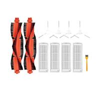 Accessoires d'aspirateur filtre Hepa vadrouille tissu brosse latérale principale, Compatible for Xiaomi S10, accessoires S12 brosses B106GL aspirateur Robot(Set-3)
