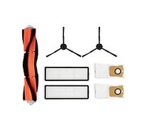 Accessoires d'aspirateur, sac à poussière, chiffon de vadrouille, vadrouille, composants de brosse latérale principale, filtre.Compatible for Mi 2 Ultra STYTJ05ZHM (Color : Set c)