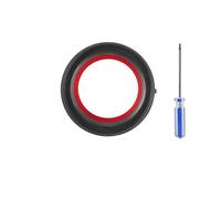 Accessoires De Bague D'étanchéité Du Couvercle De La Base Du Bac À Poussière, Compatibles Avec L'aspirateur Dyson, V12 V10slim SV18, Pièces De Rechange For Couvercle Du Seau À Poussière(D 2PCS)