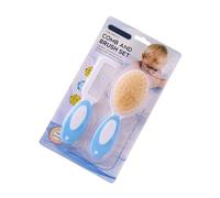 Accessoires de bain pour nouveau-nés - Brosse à poils doux et peigne démêlant - Sans danger pour les peaux délicates - Nettoyage facile - Brosse à shampooing multifonction pour nourrisson