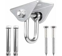 Accessoires de balançoire extérieure Crochet Porteur Rotatif en Acier Inoxydable Plaque Fixe Boucle de Chaise Suspendue Style D Type