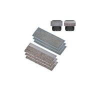 Accessoires de balayeuse vadrouille type humide et sec pour irobot braava / jet / m6, ensemble de 6 pièces (3 lingettes sèches + 3 lingettes humides)