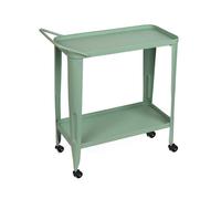 Accessoires de barbecue - Nature & Découvertes : Desserte d'extérieur en métal - Vert