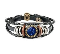 Accessoires de bijoux tendance pour homme - 12 breloques en cuir pour femme - Bracelet et boucles d'oreilles - Mariage, taille unique, Polyuréthane, Pas de gemme