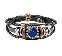 Accessoires de bijoux tendance pour homme - 12 breloques en cuir pour femme - Bracelet et boucles d'oreilles - Mariage, taille unique, Polyuréthane, Pas de gemme