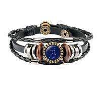 Accessoires de bijoux tendance pour homme - 12 breloques en cuir pour femme - Bracelet et boucles d'oreilles - Mariage, taille unique, Polyuréthane, Pas de gemme