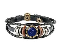 Accessoires de bijoux tendance pour homme - 12 breloques en cuir pour femme - Bracelet et boucles d'oreilles - Mariage, taille unique, Polyuréthane, Pas de gemme