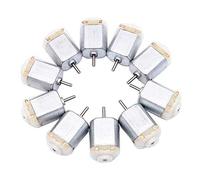 Accessoires de bricolage 10Pcs 130 Micro DC démarreur électronique, Démarreur électronique à quatre roues Petit DIY Loisirs Smart Car, Démarreur électronique électrique miniature, Accessoires