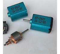 Accessoires de bricolage 2pcs Micro Mini DC démarreur électronique, 1.5v à 3.7V Démarreur électronique miniature, Voiture jouet à quatre roues, Balai de charbon Mini 030 Démarreur électronique électri