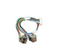 Accessoires de bricolage Building Power DIY Science Hobby démarreur électronique, démarreur électronique pas à pas à engrenages en cuivre à 9 dents, démarreur électronique micro pas à pas biphasé à qu